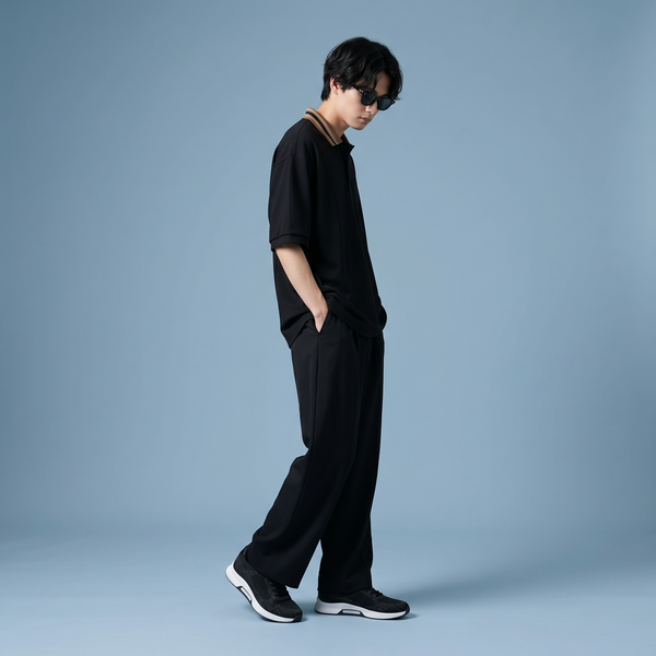 Fumi スニーカー ブラック×ホワイト