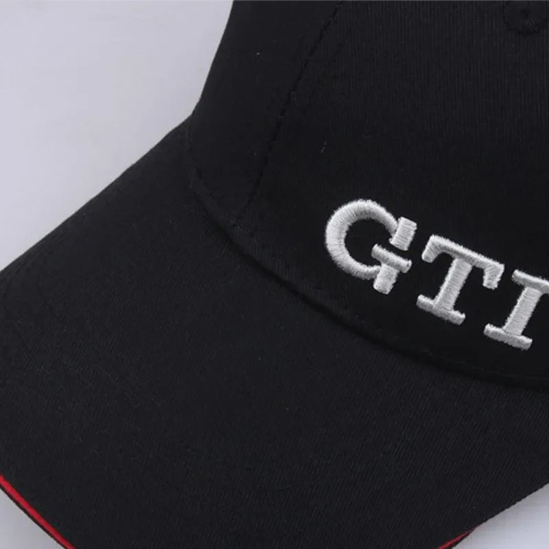 ユニセックスキャップ「GTI」ブラック
