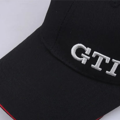 ユニセックスキャップ「GTI」ブラック