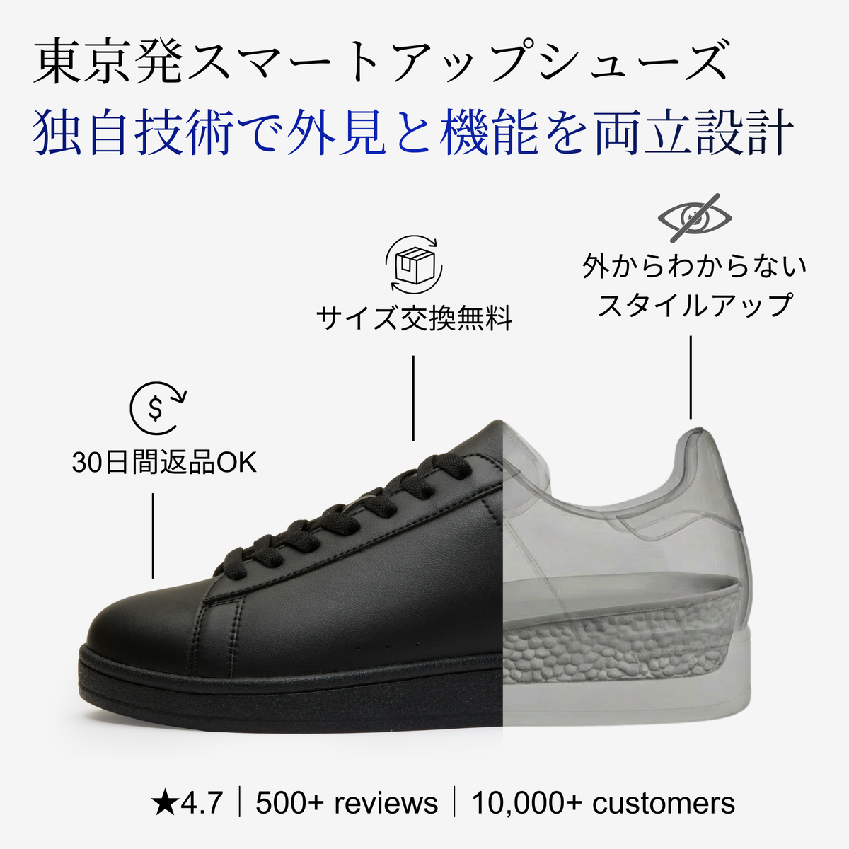 Sui スニーカー ブラック