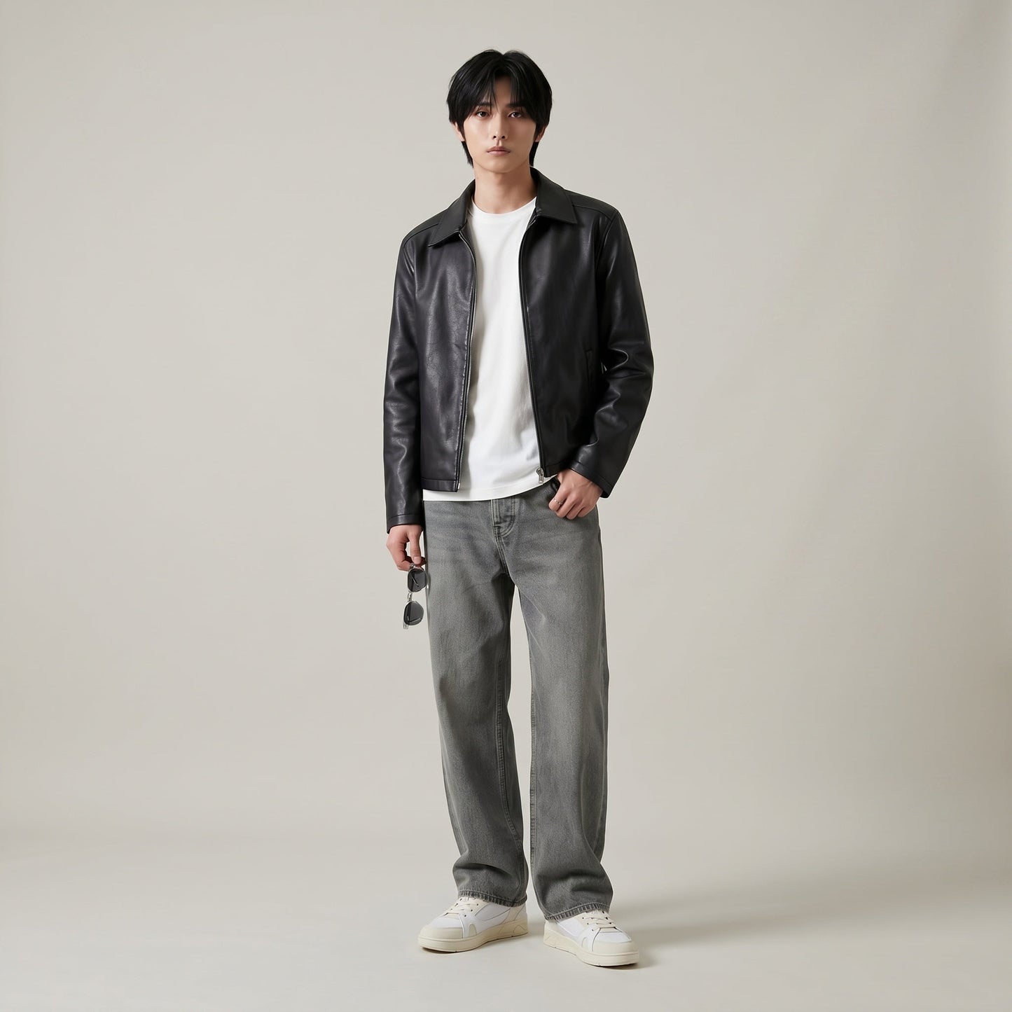 Suzu ライトスニーカー ホワイト｜6.5cm UP