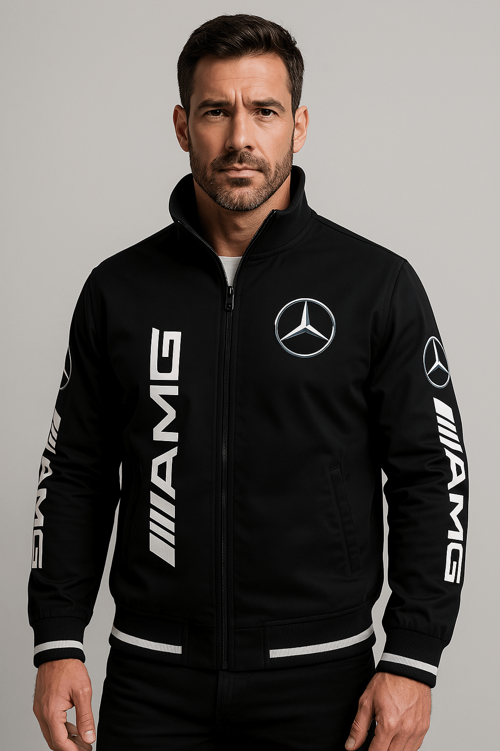 ボンバージャケット「AMG」
