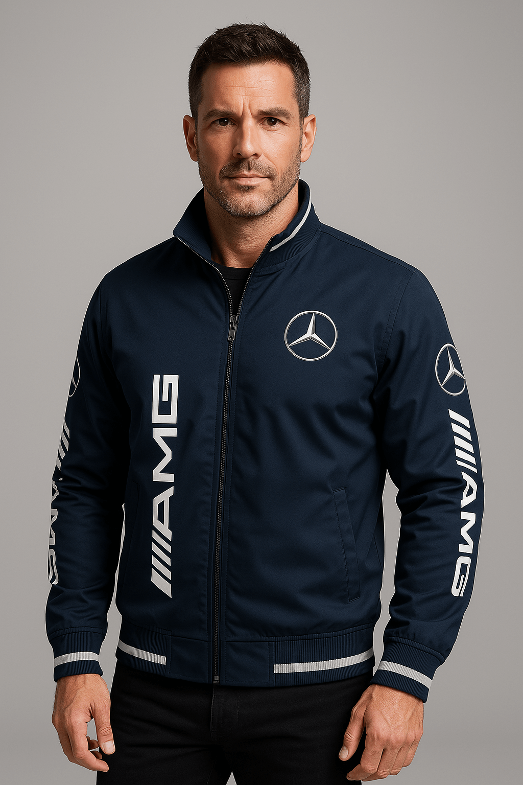ボンバージャケット「AMG」