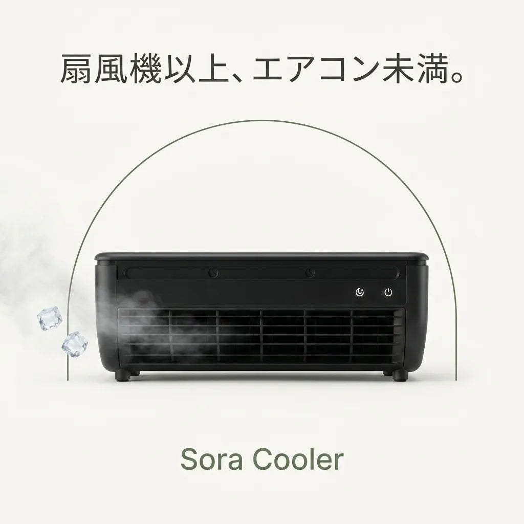 Sora Cooler｜充電式ポータブル冷風機